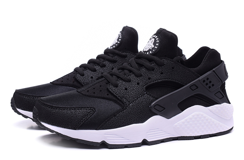 nike huarache femme noir et blanc