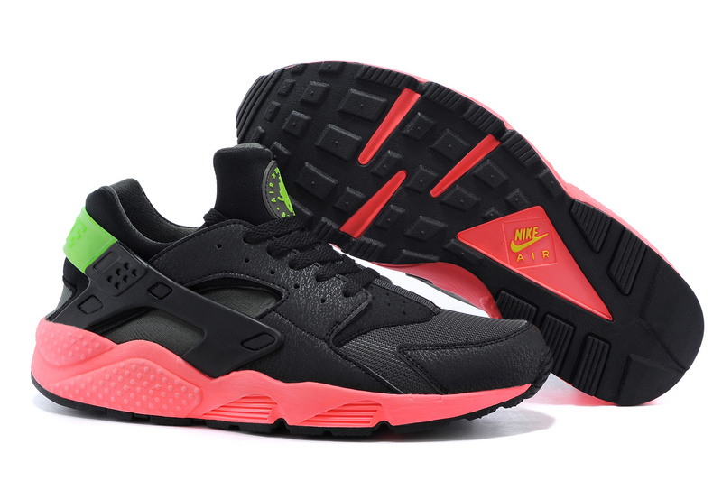 huarache homme noir et orange