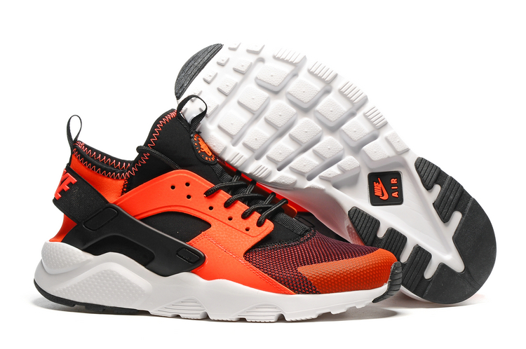 huarache homme noir et blanche