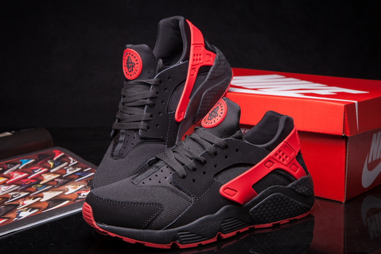 huarache homme noir et gris
