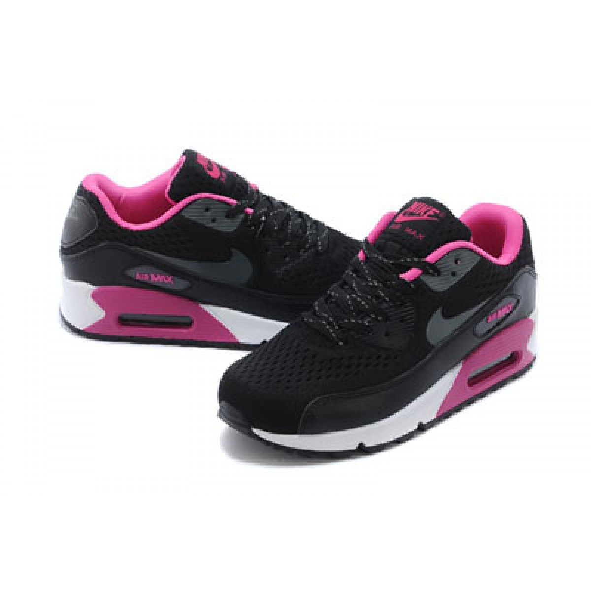 air max rose et noir femme