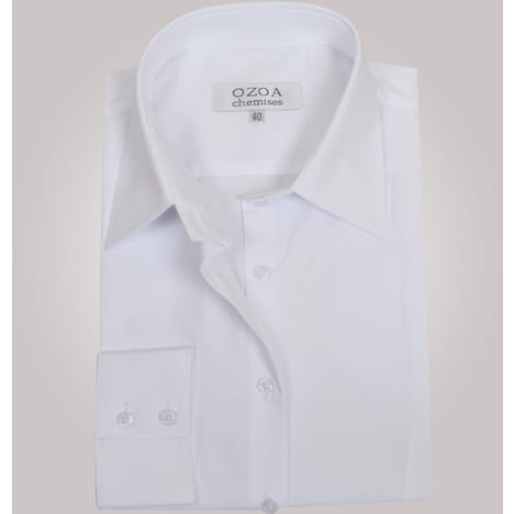 chemise blanche femme pas cher