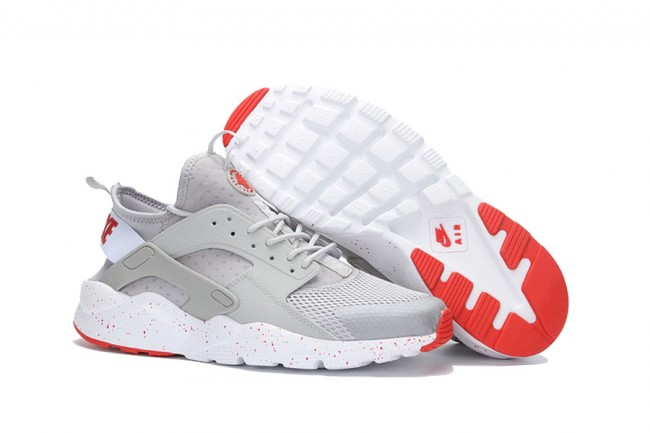 nike huarache blanche et bleu