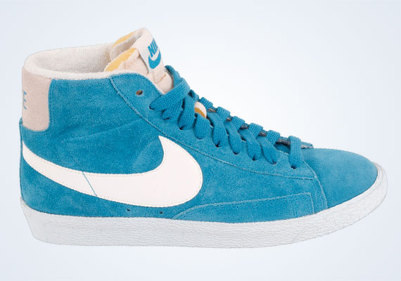nike blazer femme turquoise